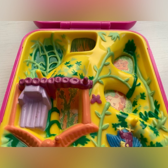 Polly Pocket Wild Zoo World Vintage 1989 Bluebird COMPACT Only No Figures - Picture 5 of 13